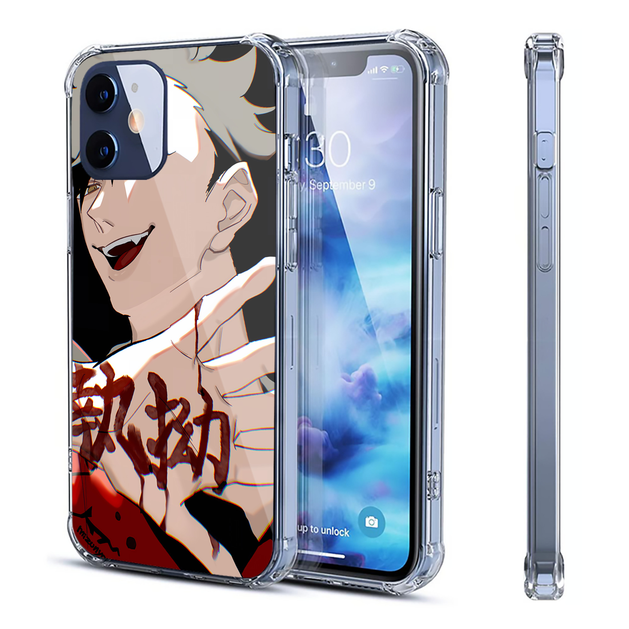 （画像用） ハイキュー!! Haikyu!! 【iPhone 12シリーズ対応】透明スマホケース（クリアソフトケース）